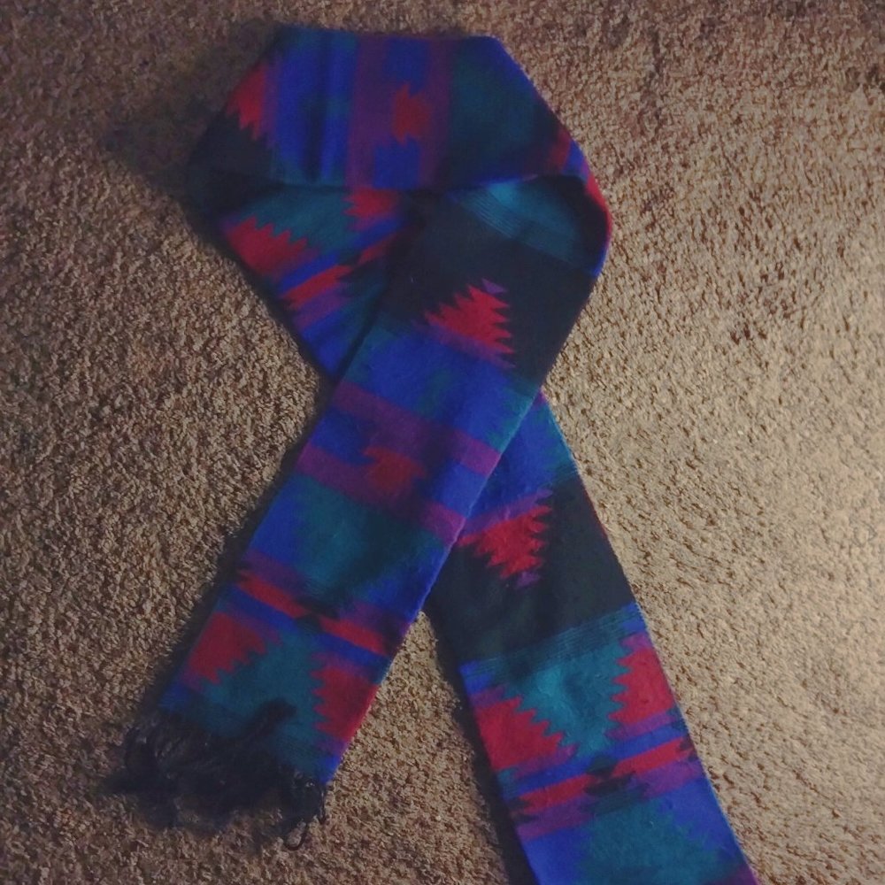 Emanuel Geraldo Italian designer aztec scarf